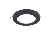 Lamper - EGLO FUEVA FLEX indbygningsspot Ø117 mm, 4000K, sort - 900934