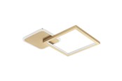Lamper - EGLO Gafares Loft 330X330 2100Lm 3000-6500K Guldfarvet/Hvid - 900424