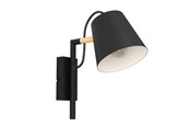 Lamper - EGLO Lacey Væg H275 E14 Sort - 43735