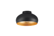 Lamper - EGLO MOGANO 2 loftlampe Ø280 mm, sort/guld - 900554