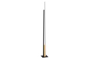 Lamper - EGLO Panagria Gulv 2L Sort/Træ - 900493