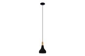 Lamper - EGLO SABINAR pendel, sort/brun - 900161