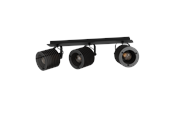Lamper - EGLO Segovia Skinne 3Xe27 Sort/Natur - 900742