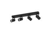 Lamper - EGLO Sorego Spot Gu10 4X250Lm Sort - 900333