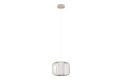 Lamper - EGLO TERRAROSA pendel Ø285 mm, sand/hvid - 900867