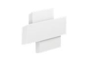Lamper - EGLO Timparossa Væg E27 220X245 Hvid - 900525