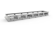 Netværkstilbehør - Allied Telesis rack mounting tray - 1U - AT-MMCTRAY6-00