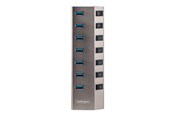 USB hub - StarTech.com 5G7AIBS-USB-HUB-EU USB hub - USB 3.2 - 7 ports - Grå - 5G7AIBS-USB-HUB-EU