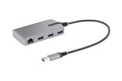 USB hub - StarTech.com 5G3AGBB-USB-A-HUB USB hub - 3 ports - Grå - 5G3AGBB-USB-A-HUB