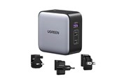 Mobil - Adaptere & Opladere - UGREEN Nexode GaN 65W Travel Adapter (US/UK/EU) - 90409