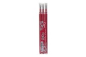 Skrive- og Tegneværktøjer - Pilot Pen Pilot FriXion Ball - refill (pack of 3) - BLS-FR7-R-S3