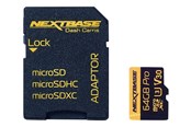 Hukommelseskort - NextBase MicroSD/SD - 64GB - NBDVRS2SD64GBU3