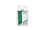 Skrivebordstilbehør - b.n.t/office Pushpins 100 styk Hvide - 745607