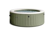 Udendørs Spa og Jacuzzi - Intex PureSpa Bubble Massage sæt, olivengrøn rund, 795L, 196x71 cm - 28426
