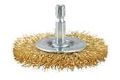 Værktøj - Makita 63MM BRASS COATED WIRE WHEEL BRUSH - D-73673