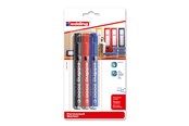 Værktøj - Edding e-2000 C permanent marker blister af 3 assorterede farver - 4-2000C-3-1999