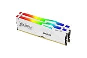 RAM - Kingston FURY Beast RGB DDR5-5600 - 64GB - CL36 - Dual Channel (2 pcs) - AMD EXPO & Intel XMP - Hvid med RGB - KF556C36BWEAK2-64