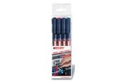 Skrive- og Tegneværktøjer - Edding e-8407 kabel marker sæt af 4 assorterede farver - 4-8407-4