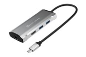 Dockingstation - j5create 6-in-1 USB-C Travel Dock (with Ethernet and 100W PD) - JCD392-N