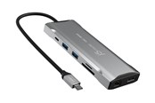 Dockingstation - j5create 11-in-1 USB-C Triple-Monitor Dock (with Ethernet and 100W PD) - JCD397-N