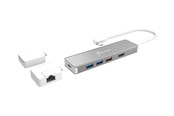 Dockingstation - j5create USB-C Modular Multi-Adapter (Includes 2 Kits) - JCD375-N