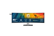 Skærm - 44.5" Philips 45B1U6900C - 5120x1440 - 75Hz - VA - 100W USB-C - KVM switch - 45B1U6900C/00