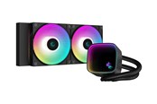 CPU Køler - DeepCool LS520 SE - Black - CPU Vandkøling - Max 33 dBA - R-LS520-BKAMMM-G-1
