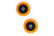 Udendørsleg - My Hood Hjul til Trick Løbehjul 100 mm - Sort/Orange - 505084