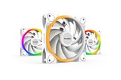 Kabinet Køler - be quiet! LIGHT WINGS 120mm PWM - triple pack - Kabinet køler - 120mm - Hvid med RGB - 22 dBA - BL100