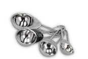 Andre køkkenapparater - Funktion Measuring spoon set 4 pcs. steel - 27971