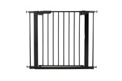 Baby Udstyr - BabyDan Premier sikkerhedsgitter med 2 forlængere, sort, 86-93,3 cm - 500908