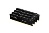 RAM - Kingston FURY Beast DDR5-5200 - 64GB - CL40 - Quad Channel (4 pcs) - Intel XMP - Sort - KF552C40BBK4-64