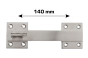 Beslag & hængsler - Green>it Padlock Hasp 140 mm - 20110