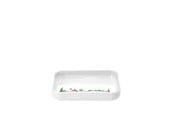 Køkkentilbehør - Pillivuyt Dish rectangular Winter 18 x 12 cm White Ovenproof porcelain - 28348