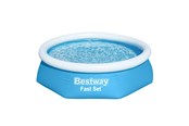 Pools og Badebassiner - Bestway Fast Set Swimming Pool 244cm - 57448