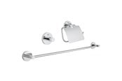 Badeværelsestilbehør - Grohe Essentials tilbehørssæt 3-in-1 krom - 40775001