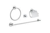 Badeværelsestilbehør - Grohe Essentials tilbehørssæt 4-i-1 krom - 40776001