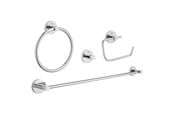 Badeværelsestilbehør - Grohe Essentials tilbehørssæt 4-i-1 krom - 40823001