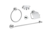 Badeværelsestilbehør - Grohe Essentials tilbehørssæt 5-i-1 krom - 40344001