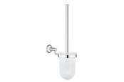 Badeværelsestilbehør - Grohe Essentials Authentic Toiletbørste + holder krom - 40658001