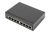 Switch - DIGITUS DN-651108 - switch - industrial gigabit - 8 ports - unmanaged - DN-651108