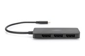 Skærm & Lyd switch - DIGITUS 3-Port MST Video Hub - DS-45334