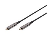USB kabel - DIGITUS - USB-C cable - 24 pin USB-C to 24 pin USB-C - 20 m *DEMO* - AK-330160-200-S