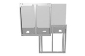Vægbeslag, AV-Beslag & AV-Møbler - InFocus - mounting component - Raise and Lower - for LCD display / touchscreen - Max 70 kg - recommended for - INA-MNTBB70