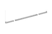 Rack skabe - APC HyperPod Frame Aisle Length Beam 8-12ft - FS-FM-3001-B