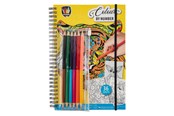 Kreativt Legetøj - Grafix Color by Number Coloring Book with Crayons. - 150081