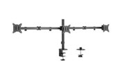 Skærmholder - Gembird Monitor Arm Pole - Adjustable desk arm 3-display 17"-27" - MA-D3-01