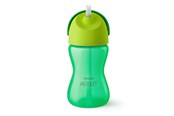 Baby Udstyr - Philips Avent Drikkedunk med sugerør - grøn - 300 ml - SCF798/01