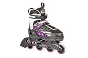 Skating & Cykler - Hudora Inline Skates Mia Black/Purple size 37-40 - 28140
