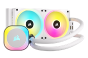 CPU Køler - Corsair iCUE LINK H100i RGB - White - CPU Vandkøling - Max 37 dBA - CW-9061005-WW